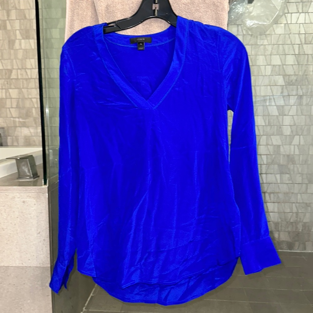 Jcrew silk blouses
